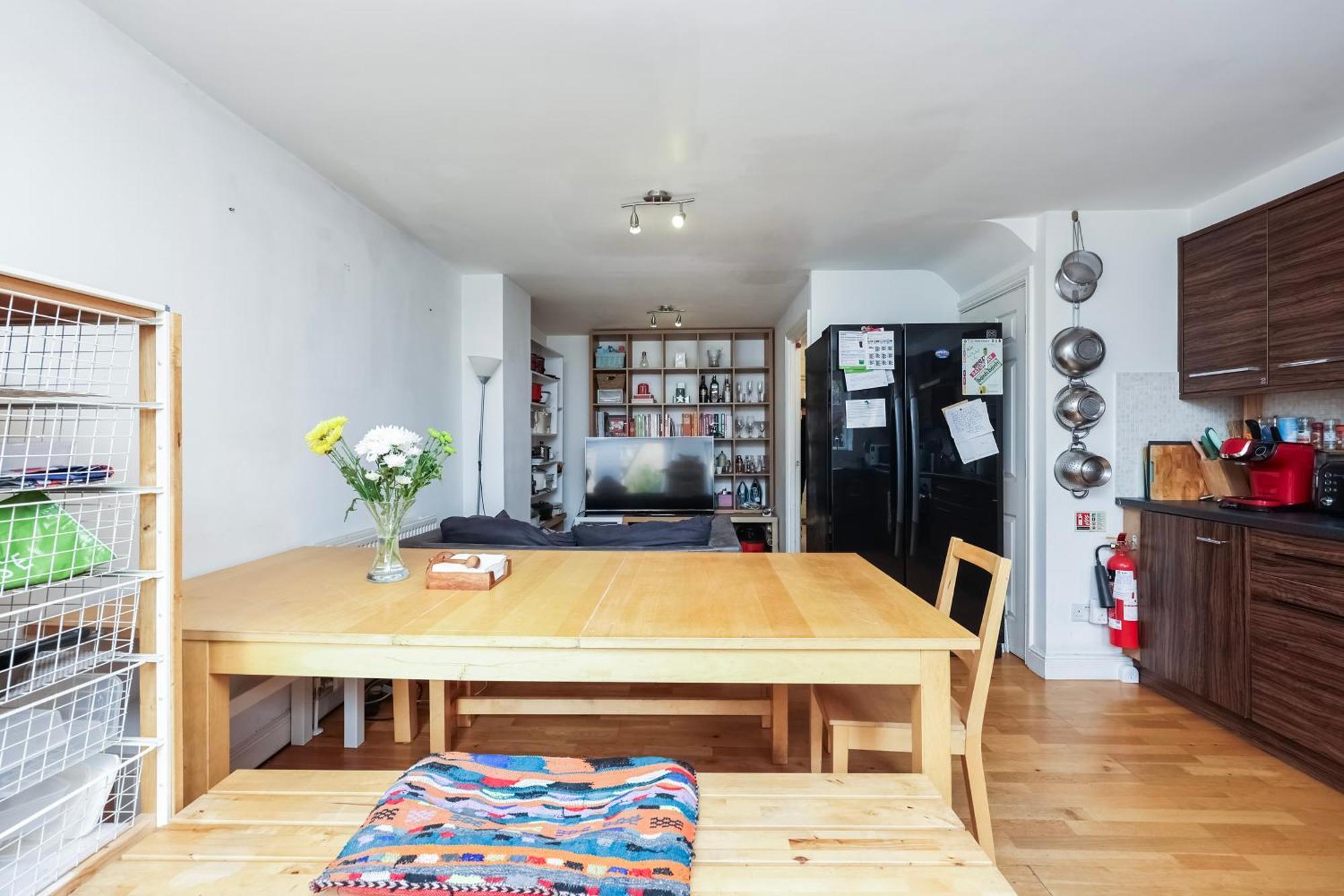Vibrant Clapham Double Bedroom Londres Exterior foto